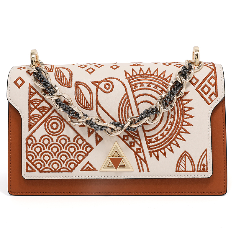 Animal Pattern Stiching Women Leather Crossbody Purese LH3463_2 Colors