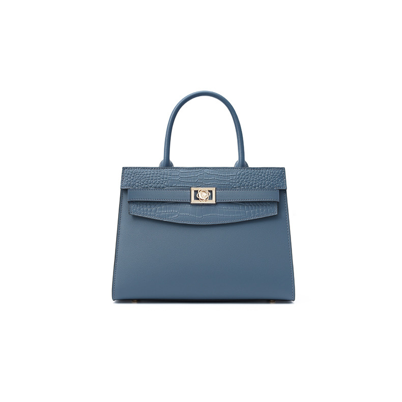 Belt Real Leather Tote Purse Women Handbags LH3581_3 Colors