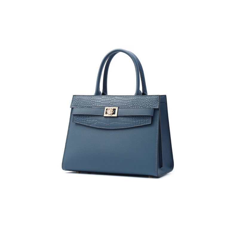 Belt Real Leather Tote Purse Women Handbags LH3581_3 Colors