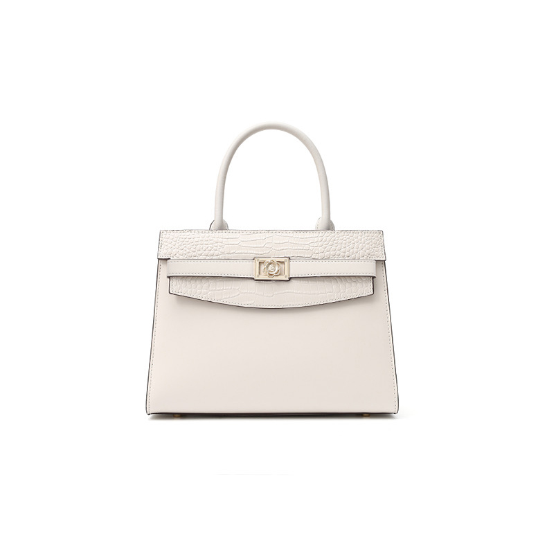Belt Real Leather Tote Purse Women Handbags LH3581_3 Colors