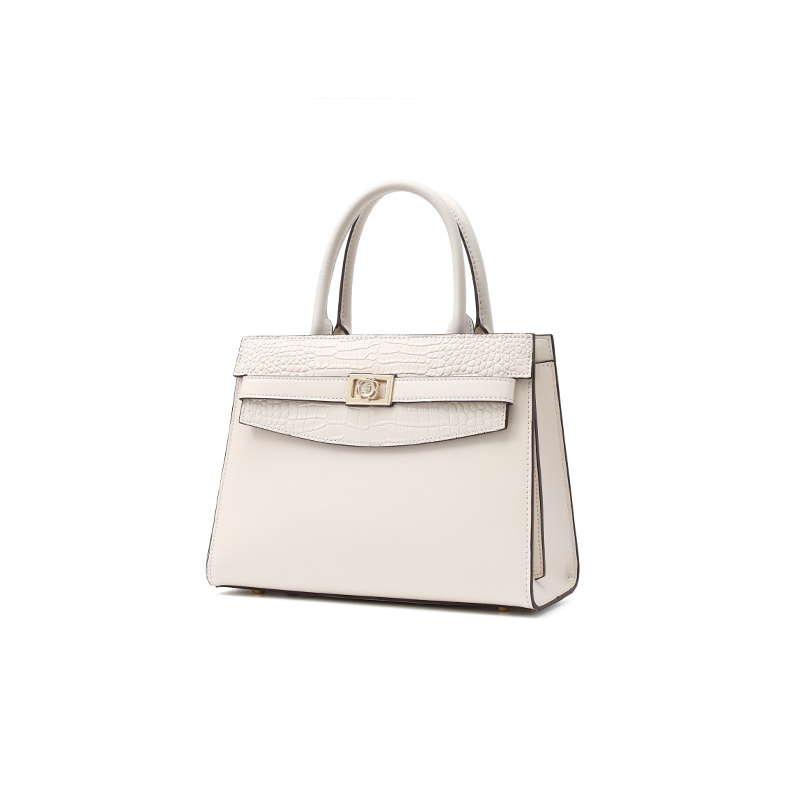 Belt Real Leather Tote Purse Women Handbags LH3581_3 Colors