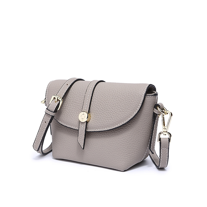 Chic Mini Real Leather Crossbody Bag LH2664_5 Colors