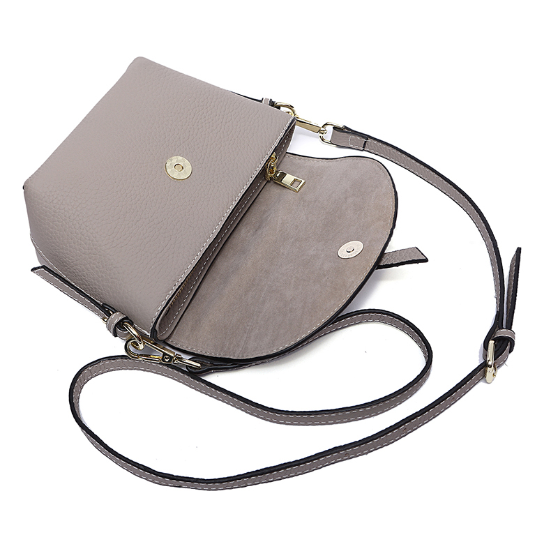 Chic Mini Real Leather Crossbody Bag LH2664_5 Colors