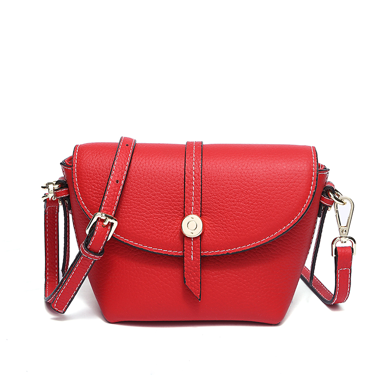 Chic Mini Real Leather Crossbody Bag LH2664_5 Colors