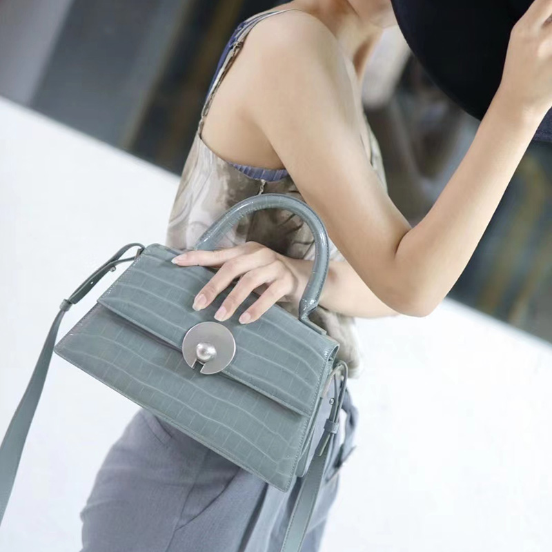 Crocodile Pattern Crossbody Bag Satchel Handbags LH3328_4 Colors
