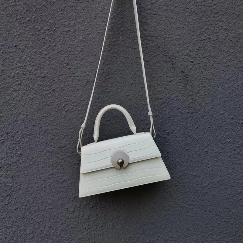 Crocodile Pattern Crossbody Bag Satchel Handbags LH3328_4 Colors