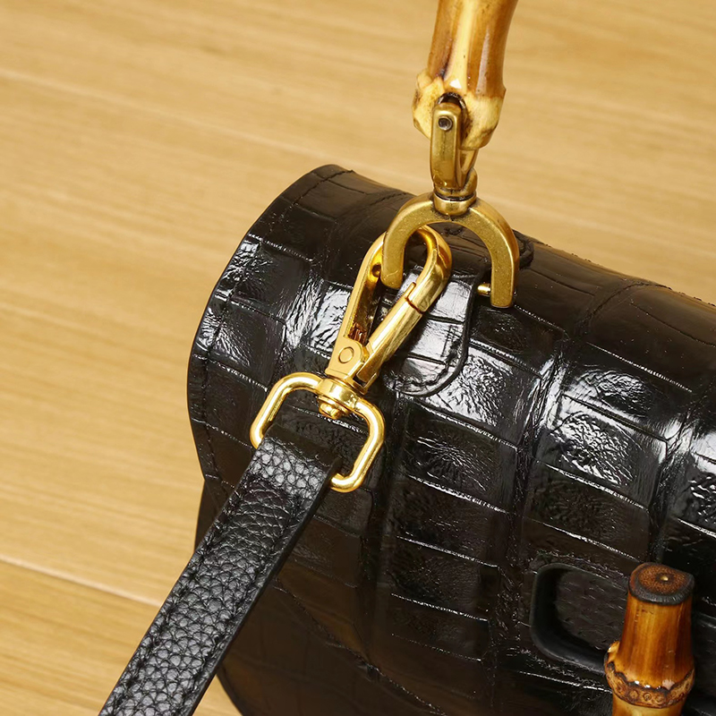 Crocodile Pattern Real Leather Tote Bag Women Tote LH3430_3 Colors