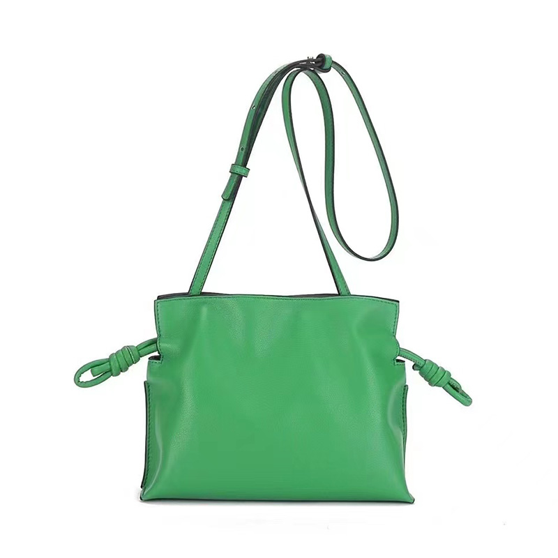 Cute Ladies Drawstring Leather Crossbody Bag LH3174_6 Colors