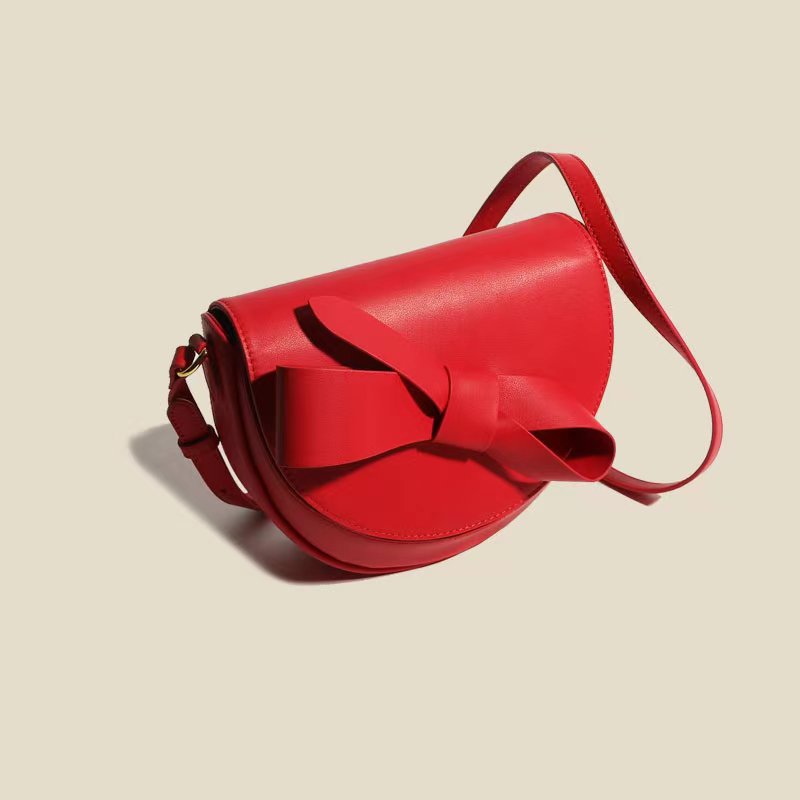 Cute Ladies Genuine Leather Crossbody Bag Fashion Bags LH3513_2 Colors