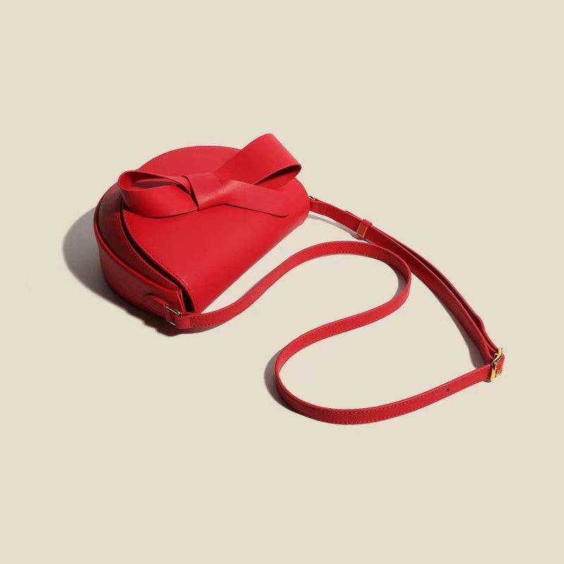 Cute Ladies Genuine Leather Crossbody Bag Fashion Bags LH3513_2 Colors