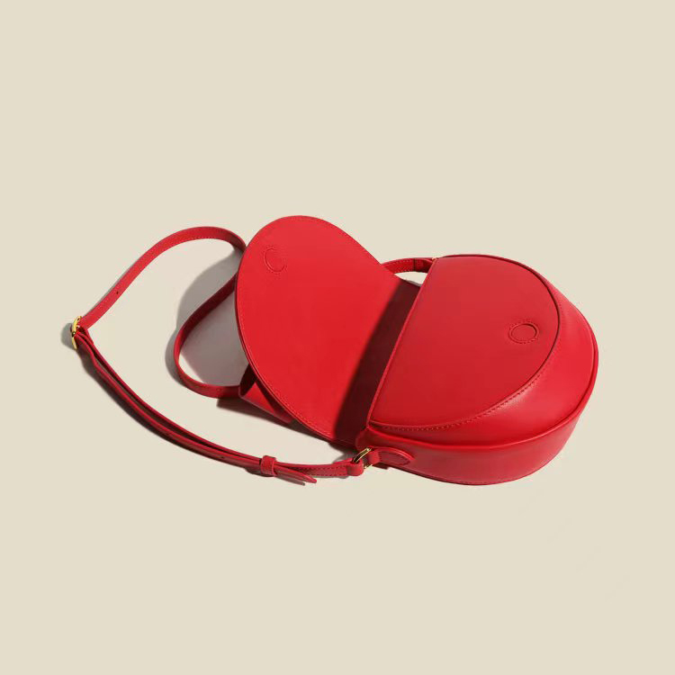 Cute Ladies Genuine Leather Crossbody Bag Fashion Bags LH3513_2 Colors