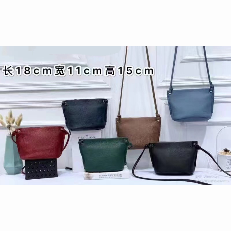 Elegant Women Real Leather Purse Crossbody Bag H3219_6 Colors