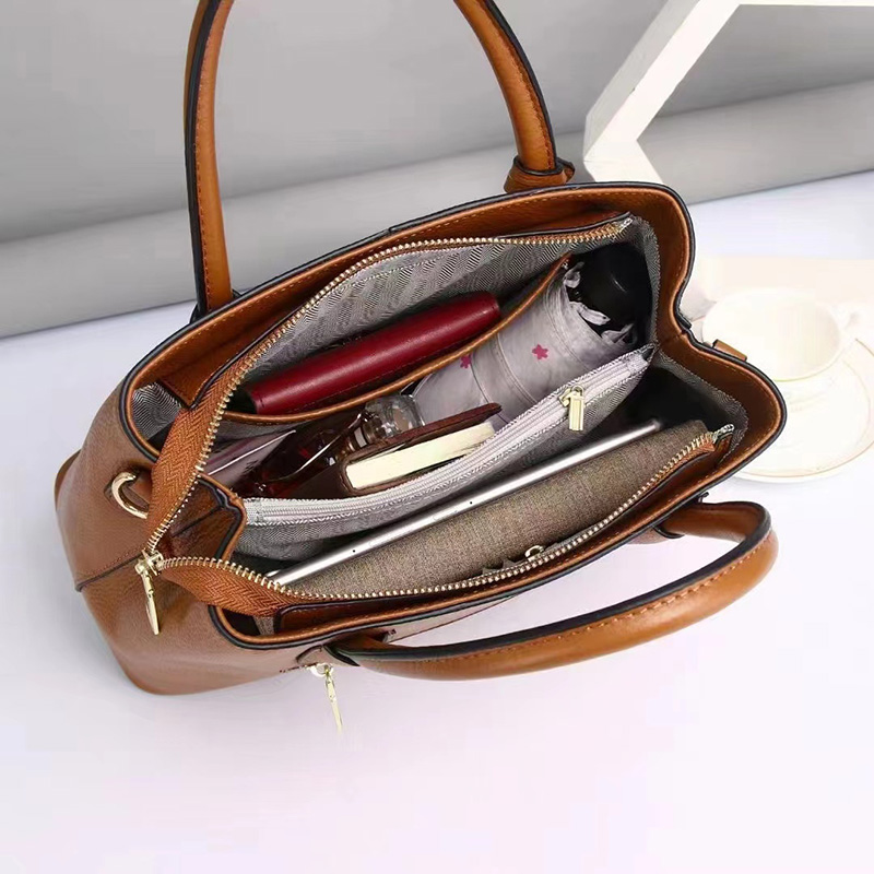Elegant Women Real Leather Purse Crossbody Bag H3220_6 Colors