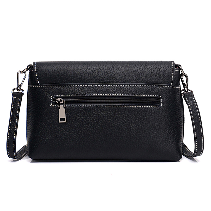 Elegant Womens Real Leather Crossbody Bag LH2663_4 Colors