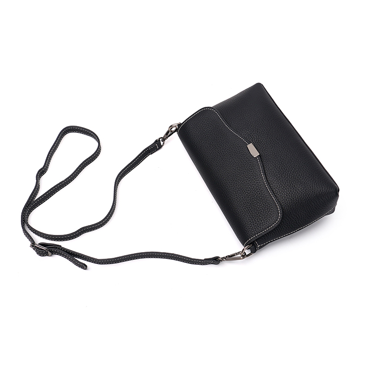 Elegant Womens Real Leather Crossbody Bag LH2663_4 Colors