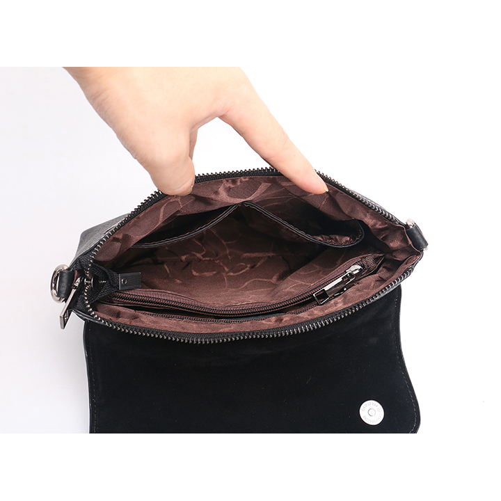 Elegant Womens Real Leather Crossbody Bag LH2663_4 Colors