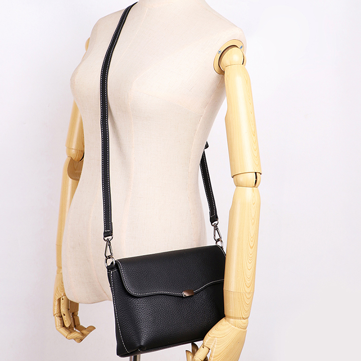 Elegant Womens Real Leather Crossbody Bag LH2663_4 Colors