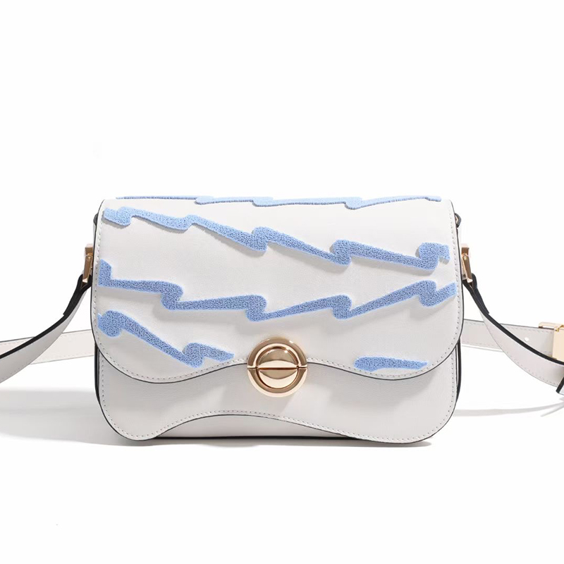 Embroidery Leather Crossbody Bag LH3594_3 Colors