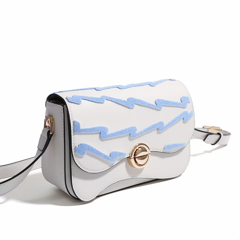 Embroidery Leather Crossbody Bag LH3594_3 Colors