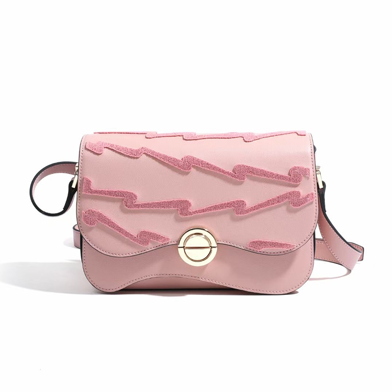 Embroidery Leather Crossbody Bag LH3594_3 Colors