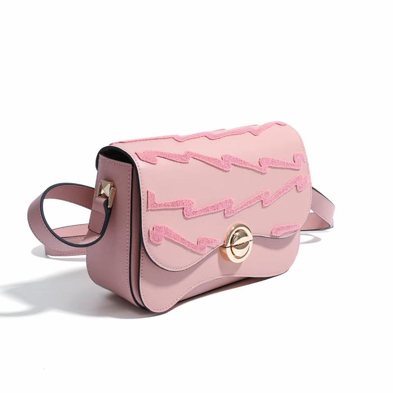 Embroidery Leather Crossbody Bag LH3594_3 Colors