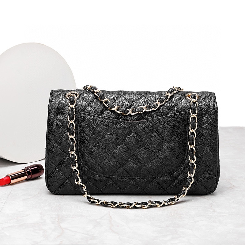 Fashion Quilted Leather Crossbody Bag Women Bags LH3658S_4 Colors