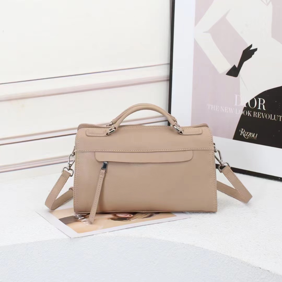 Fashion Real Leather Bag Ladies Top Handle Purse LH3521_5 Colors