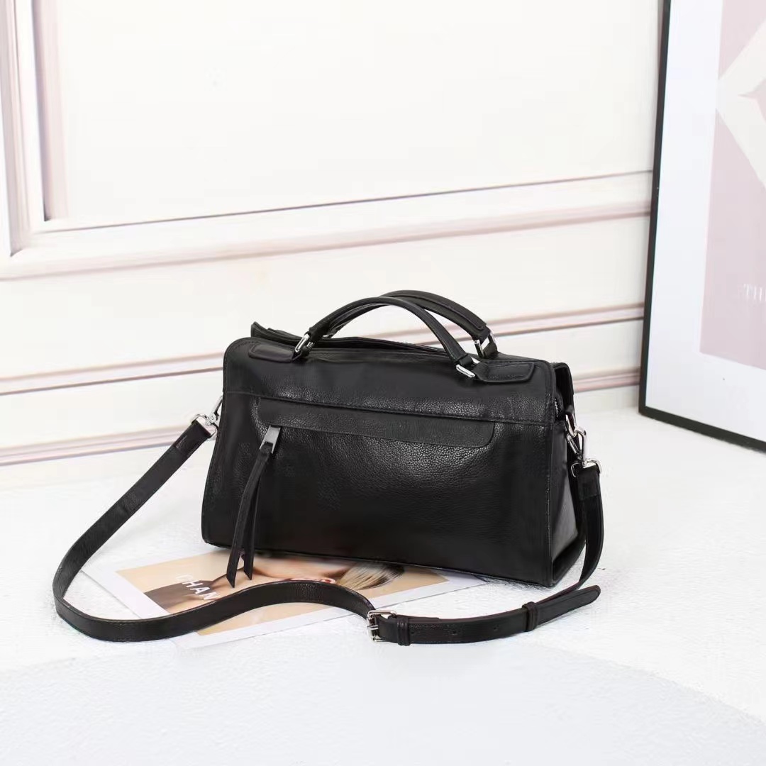 Fashion Real Leather Bag Ladies Top Handle Purse LH3521_5 Colors