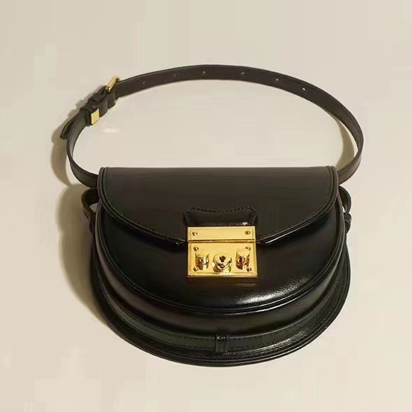 Flap Genuine Leather Purse Womens Saddle Bag LH3382_2 Colors