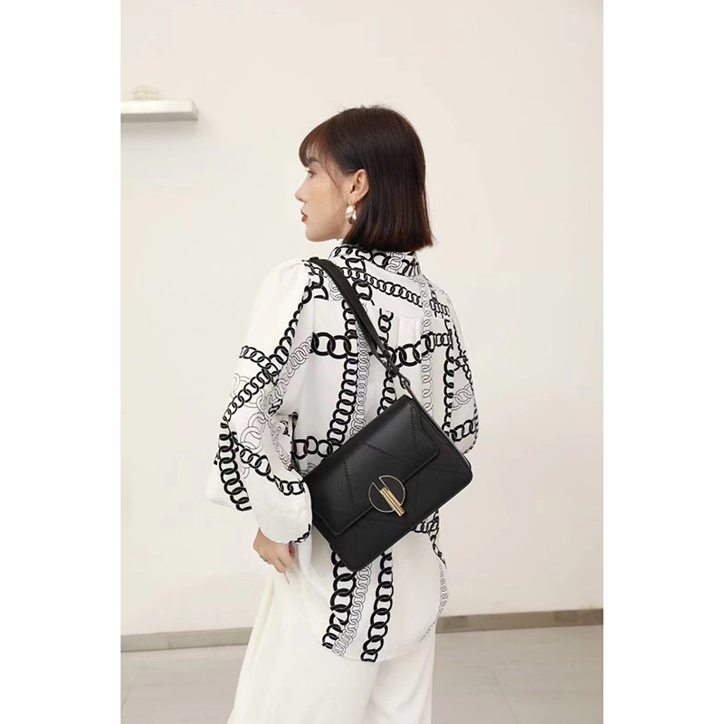 Flap Leather Crossbody Bag Women Purse LH3227_3 Colors
