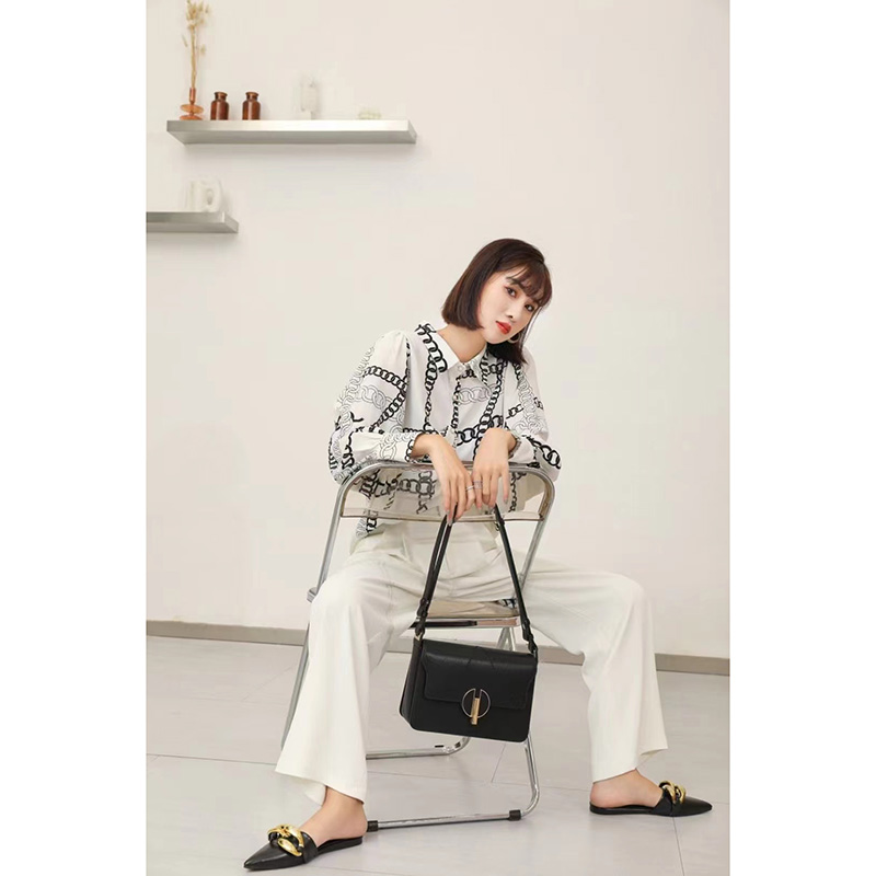 Flap Leather Crossbody Bag Women Purse LH3227_3 Colors