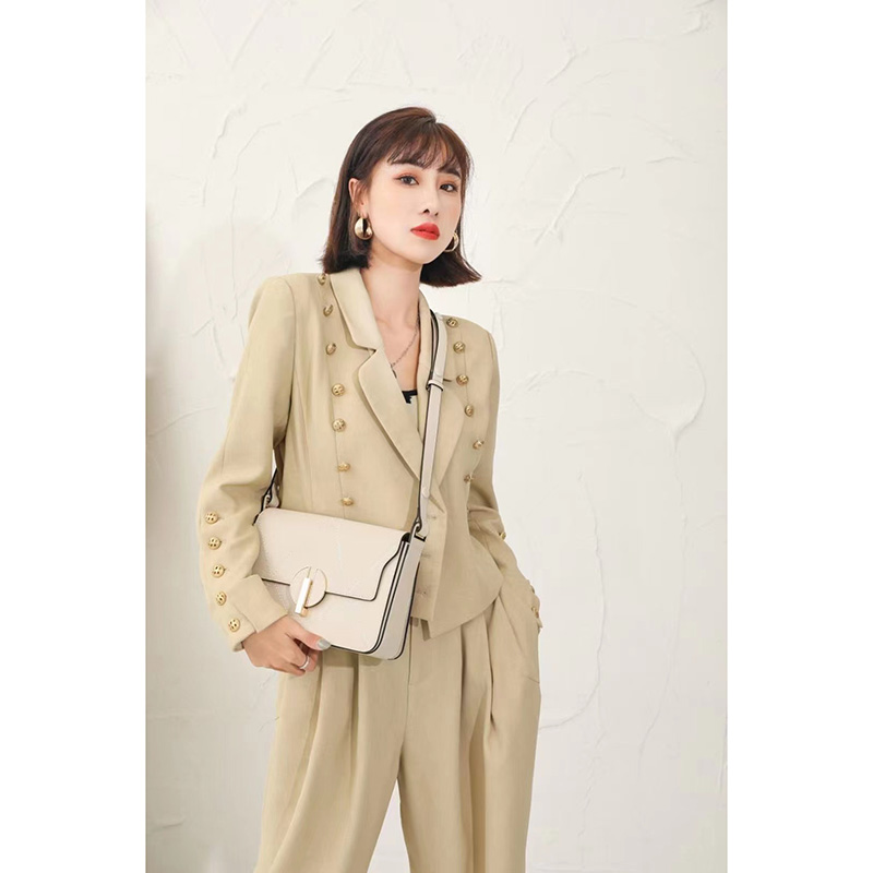 Flap Leather Crossbody Bag Women Purse LH3227_3 Colors
