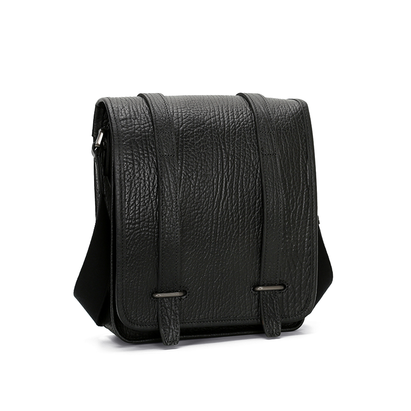 Flap Over leather Satchel Bag Crossbody Bag LH3353_ 2 Colors