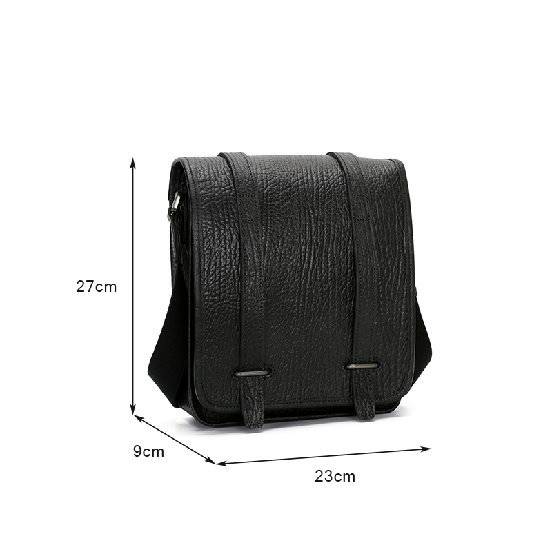 Flap Over leather Satchel Bag Crossbody Bag LH3353_ 2 Colors