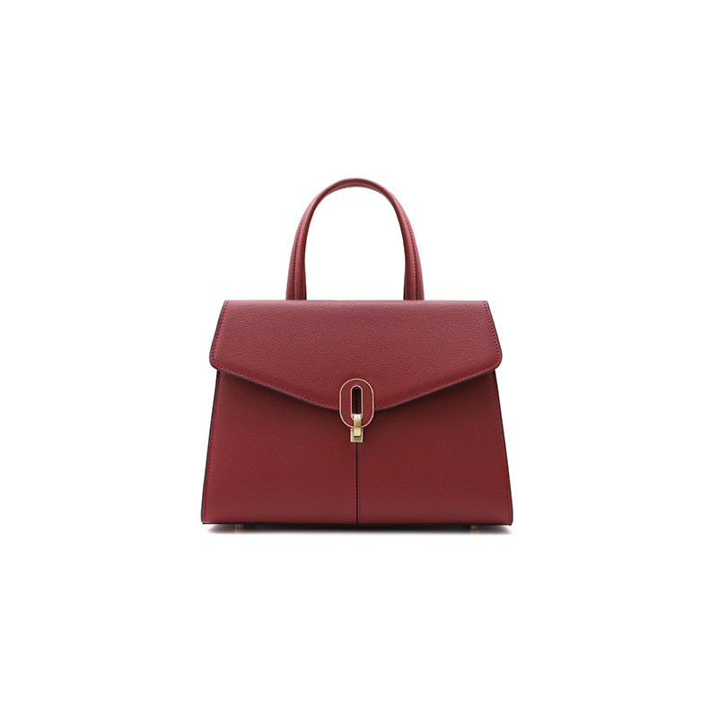 Flap Real Leather Purse Bag Women Satchel Bag LH3582_4 Colors