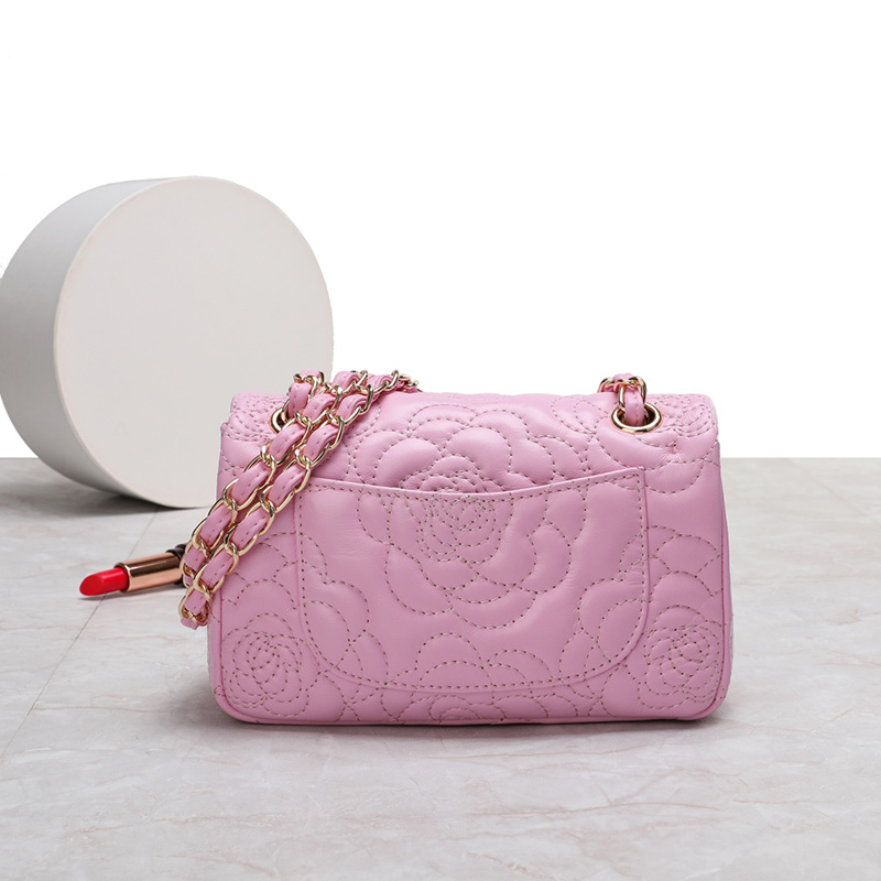 Floral Leather Crossbody Bag Women Handbags LH3665_4 Colors