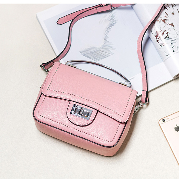 Genuine Leather Cross Body Bag LH2298_4 Colors