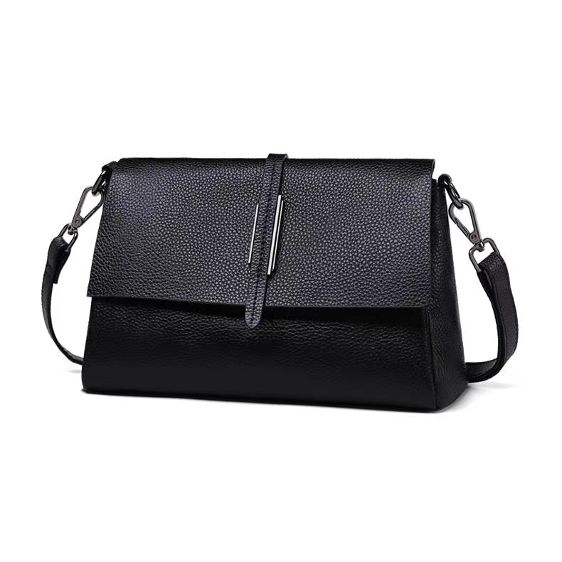 Genuine Leather Crossbody Bag Satchel Purse LH3071_6 Colors