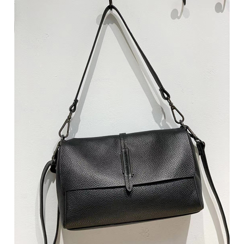 Genuine Leather Crossbody Bag Satchel Purse LH3071_6 Colors