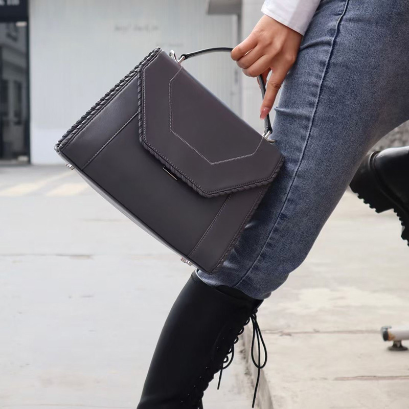 Genuine Leather Crossbody Purse LH3159_3 Colors