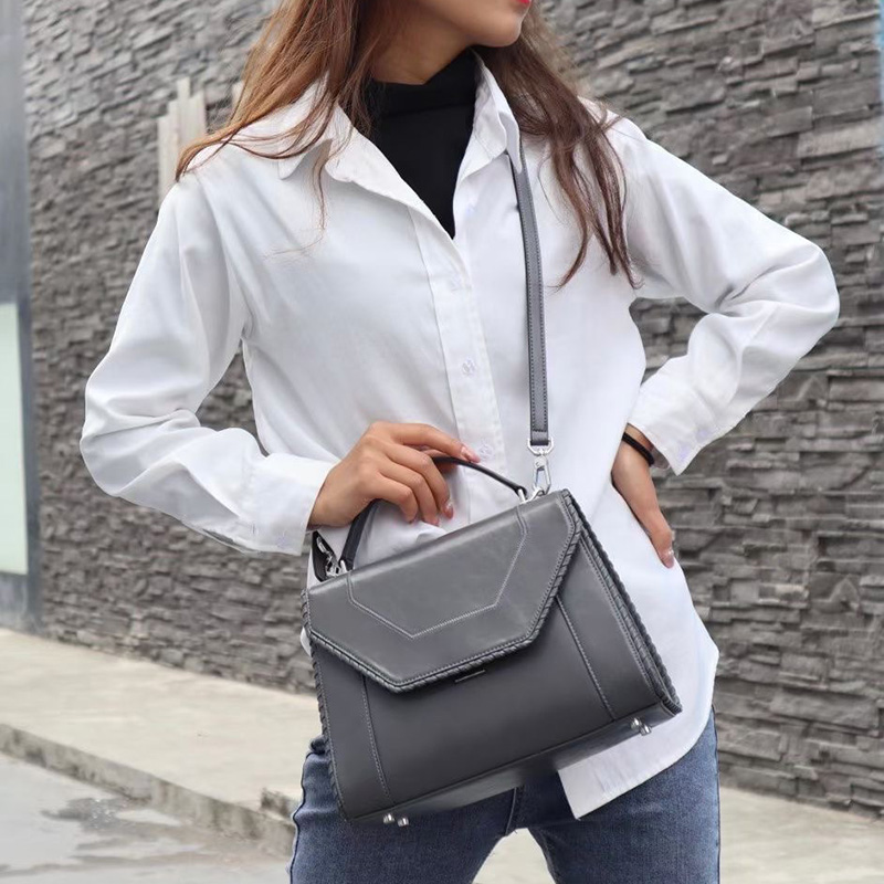 Genuine Leather Crossbody Purse LH3159_3 Colors