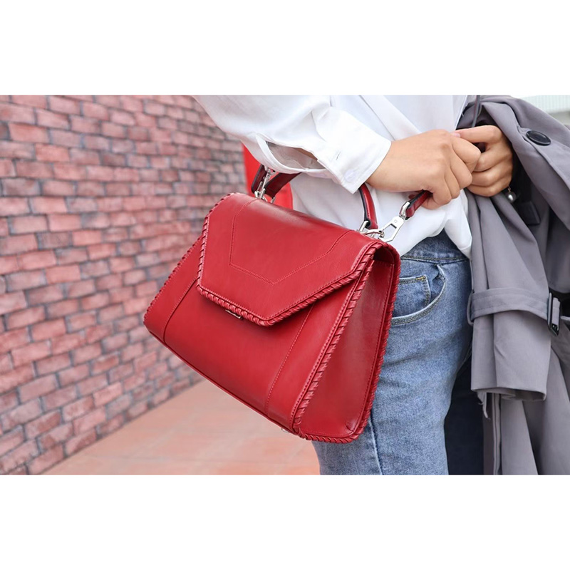 Genuine Leather Crossbody Purse LH3159_3 Colors