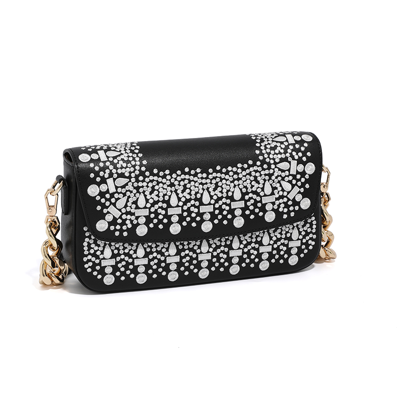 Gorgeous Leather Crossbody Bag Womens Handbag LH3468_3 Colors