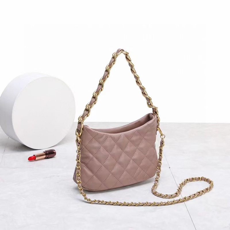 Ladies Luxury Quilted Leather Crossbody Shoulder Purse Bag LH3660S_5 Colors