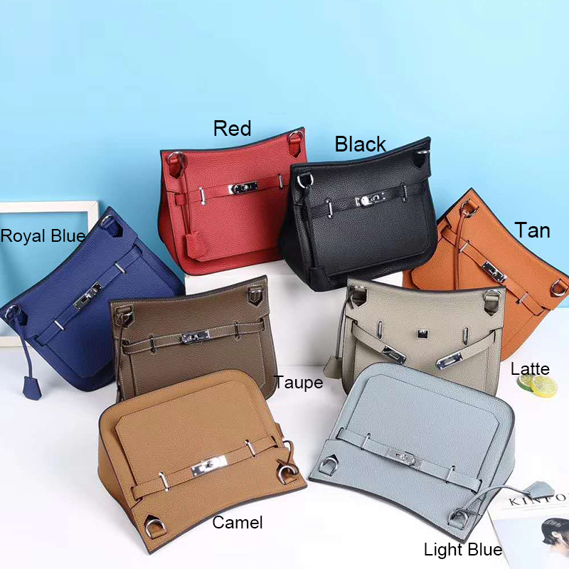 Ladies Padlock Real Leather Crossbody Bag LH
