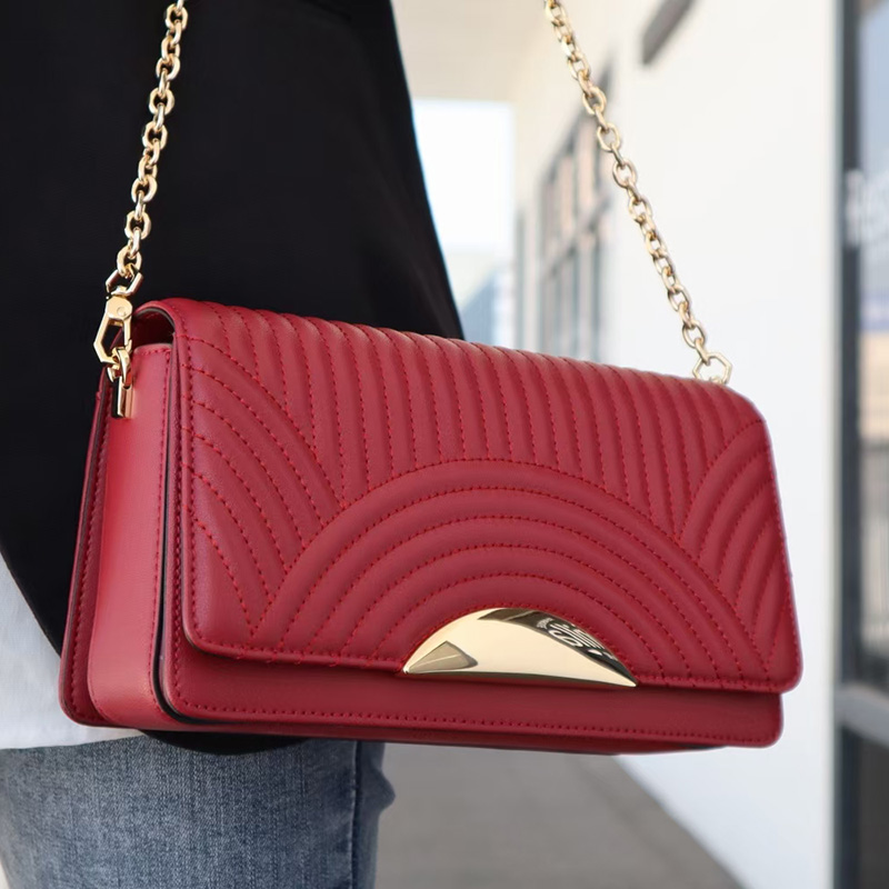 Leather Crossbody Purse for Women LH3119_4 Colors
