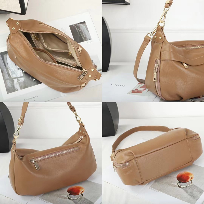 Leather Purse Womens Shoulder Bag Casual Handbags LH3626_5 Colors