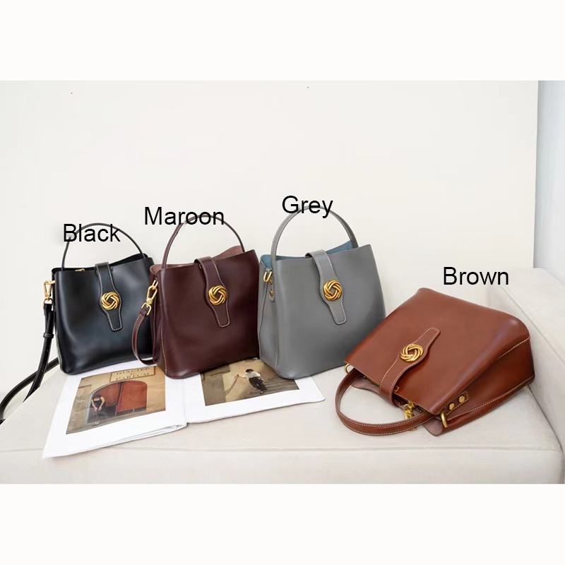 Leather Shoulder Bag Women Leather Handbags LH3629_4 Colors