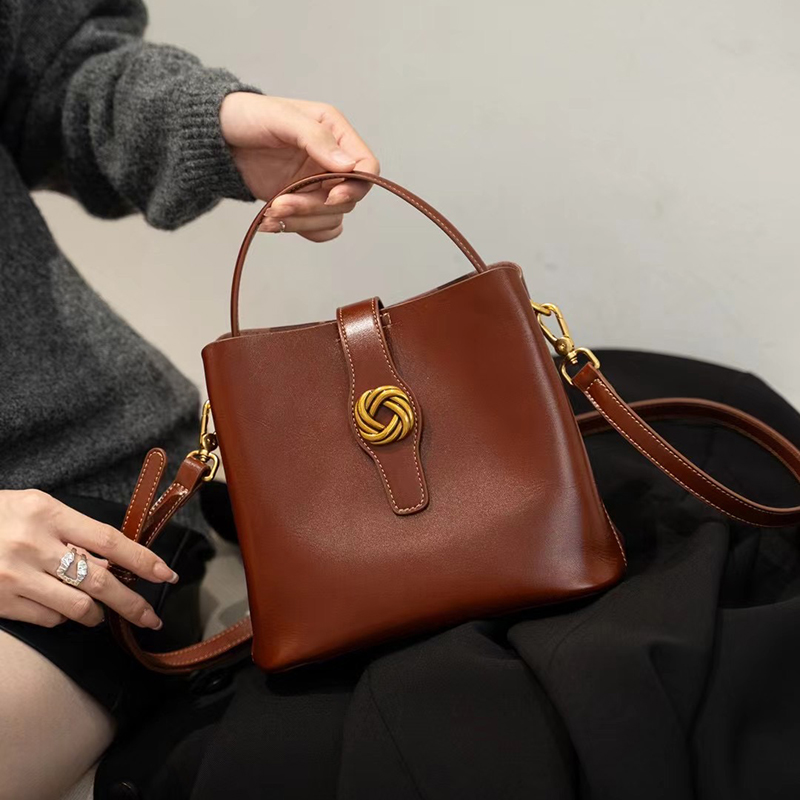 Leather Shoulder Bag Women Leather Handbags LH3629_4 Colors