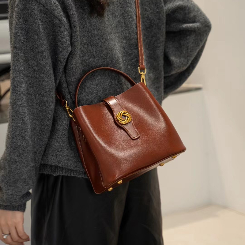Leather Shoulder Bag Women Leather Handbags LH3629_4 Colors